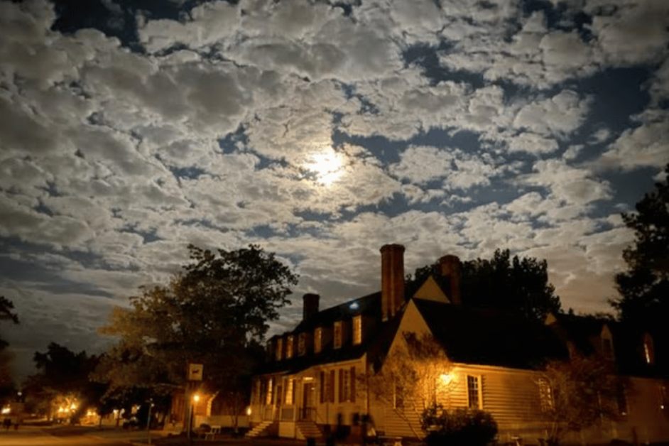 Williamsburg at night. 