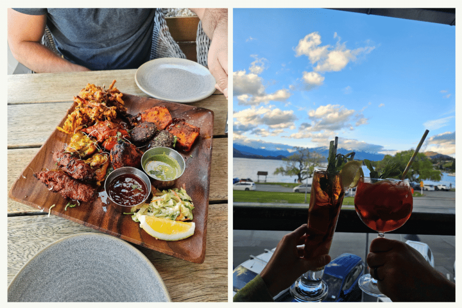 Bombay Palace indian food in wanaka- restaurants with a view in New Zealand. 