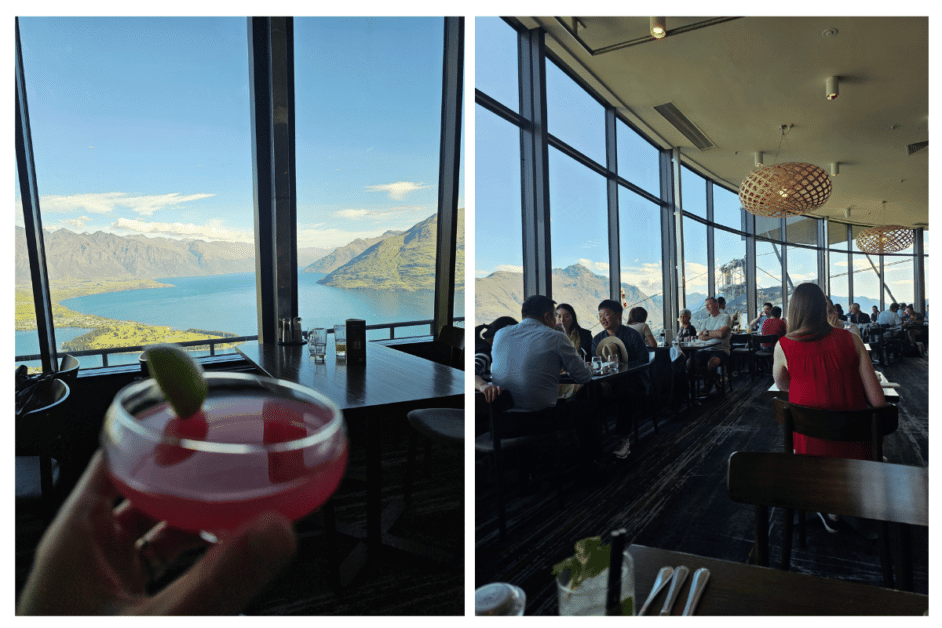 Stratosphere Restaurant in Queenstown. 