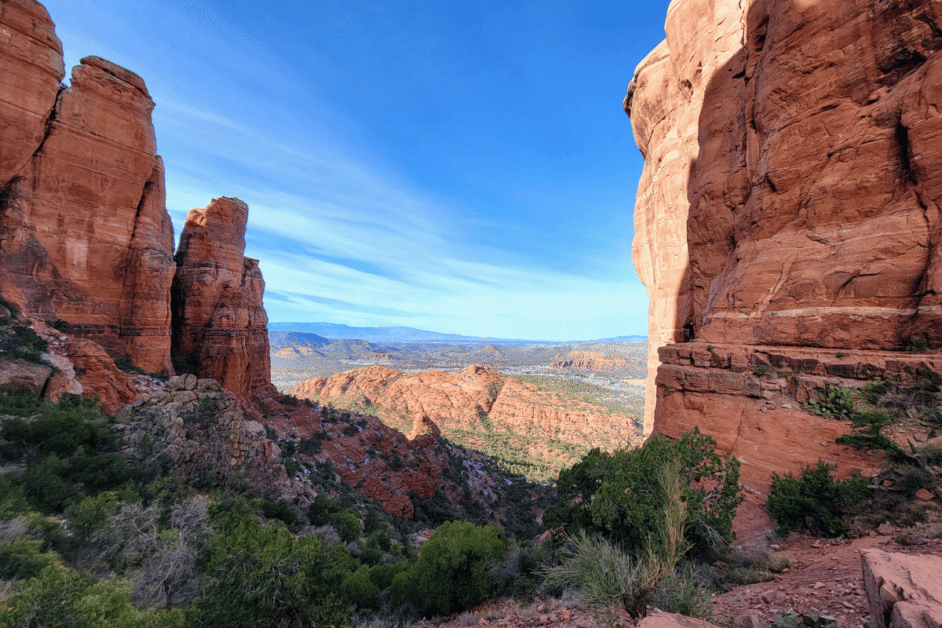 views during a jeep tour in sedona. 