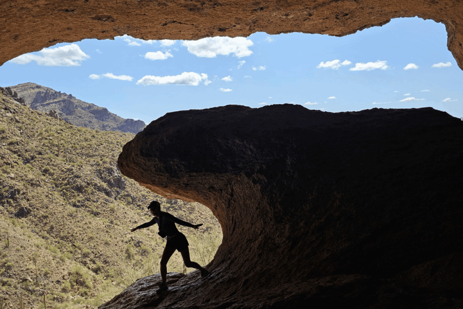 The wave cave trail. 