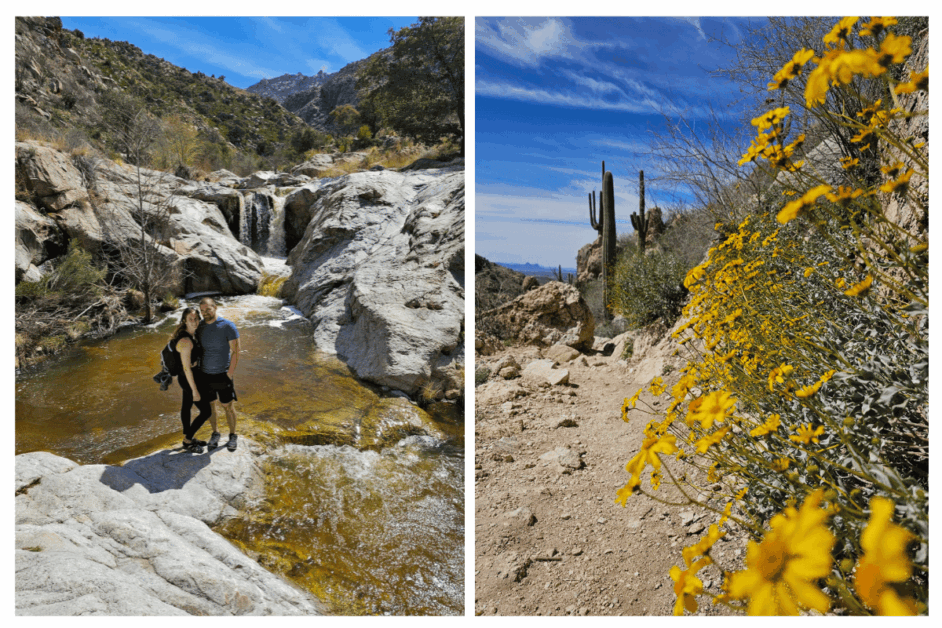 romero canyon falls best hikes in arizona. 