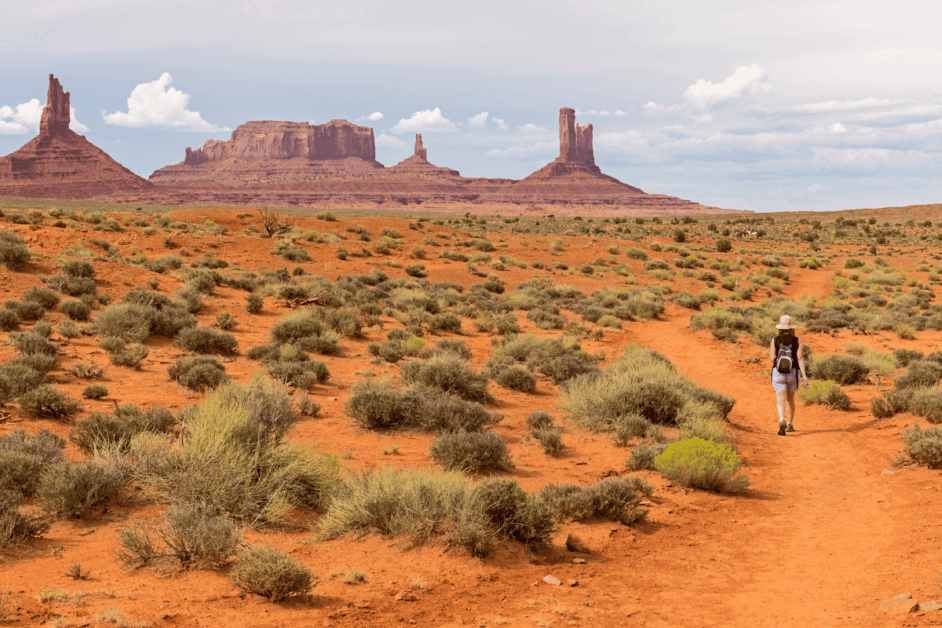 Monument Valley hike.