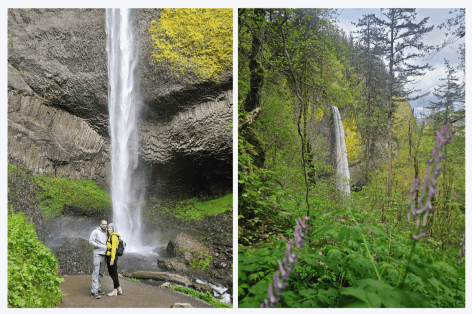 Latourell Falls- closest waterfall to Portland. 