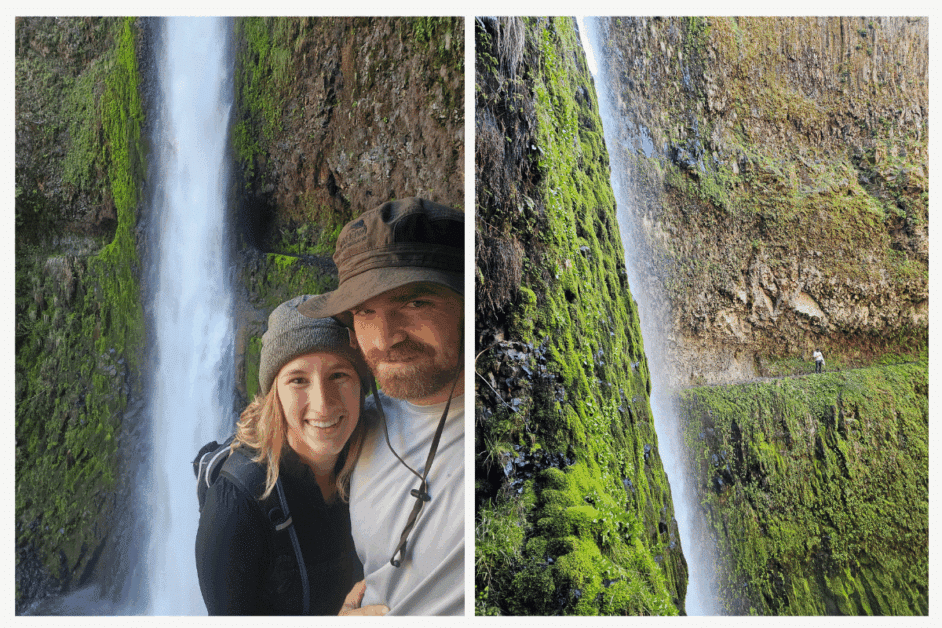 Tunnel Falls hike. 