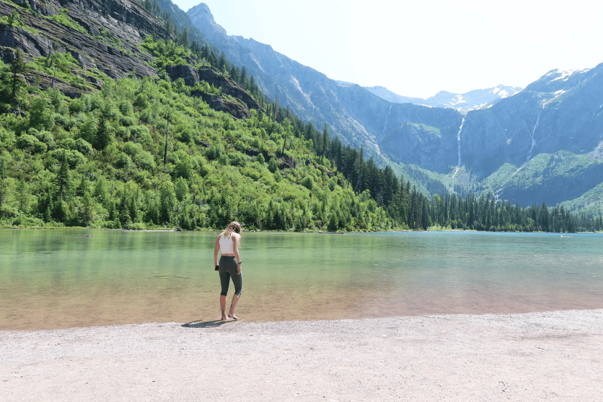 Hiking to Avalanche Lake