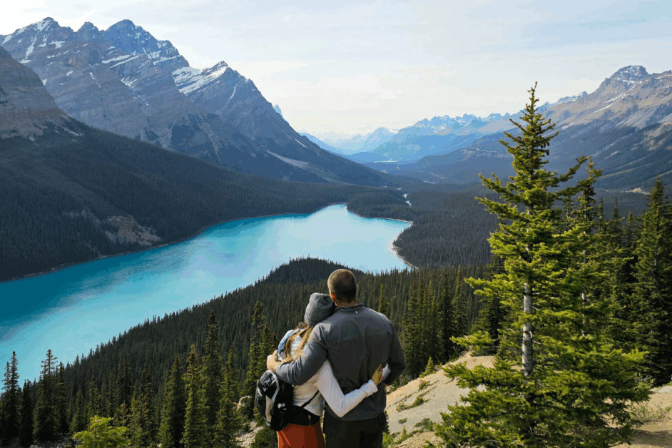 peyto lake. 