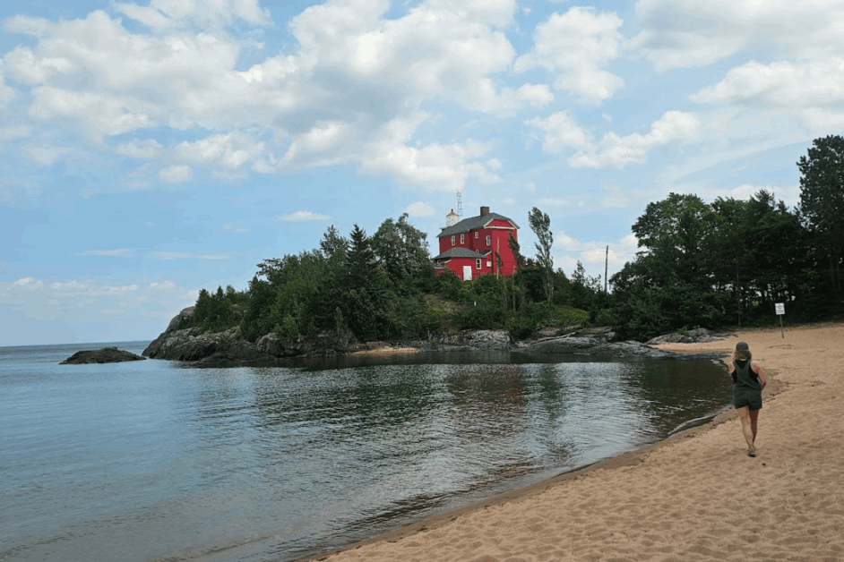 McCarty's Beach in Marquette.