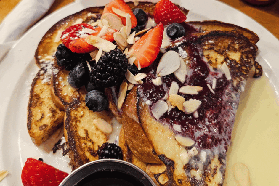 french toast from Marigold kitchen in Madison. 
