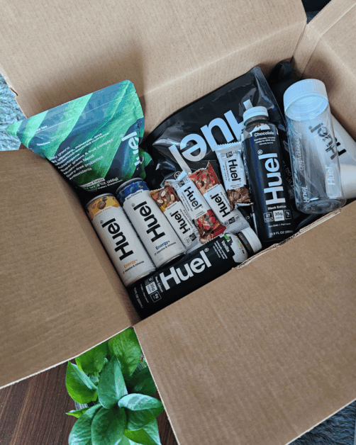 Huel products.