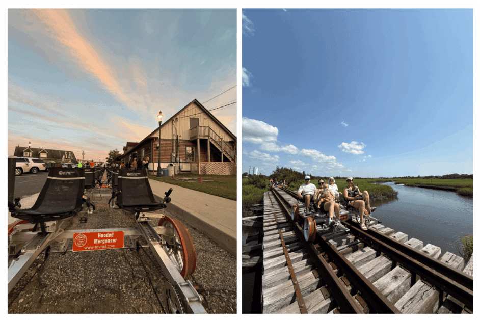 revolution rail -best things to do in Cape May.