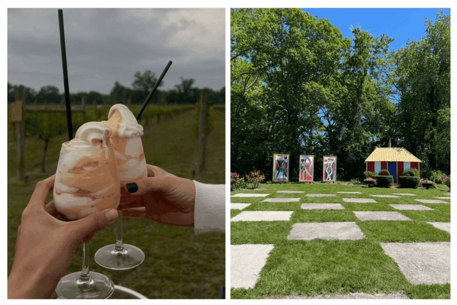 Willow Creek Winery in Cape May during weekend getaway