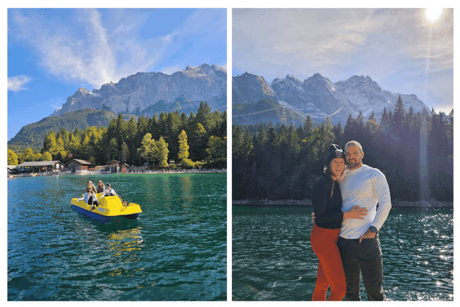 Lake Eibsee during 5 days in Germany