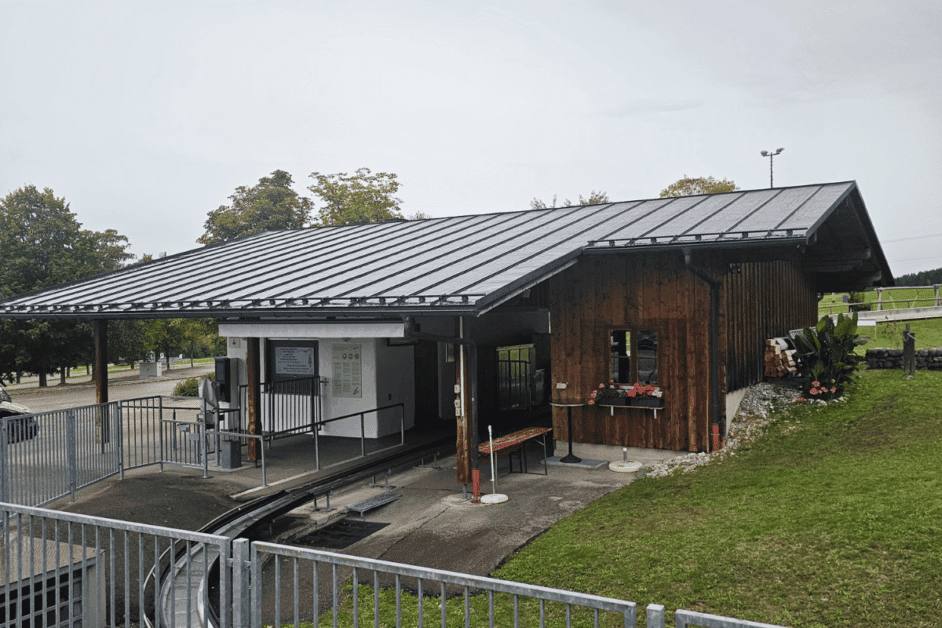 toboggan near the Neuschwanstein Castle