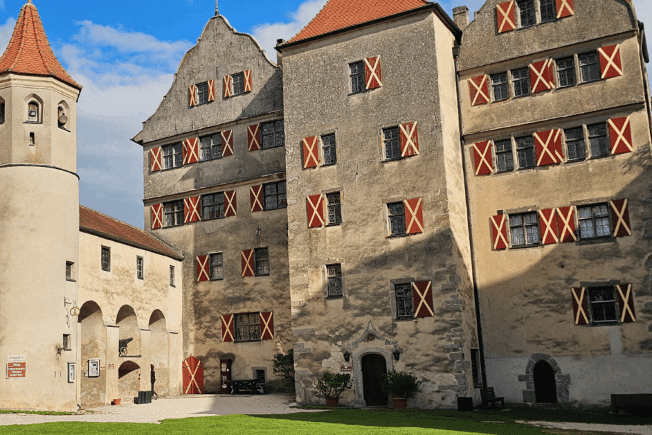 Harburg castle along the romantic road