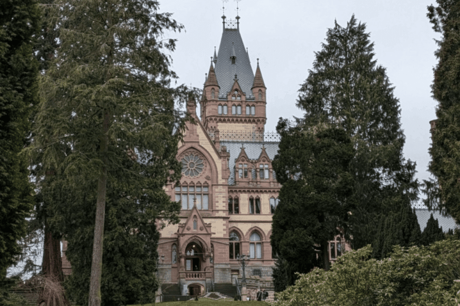 Schloss Drachenburg castle in germany. 