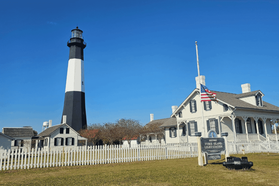Tybee Island Lighthouse. 