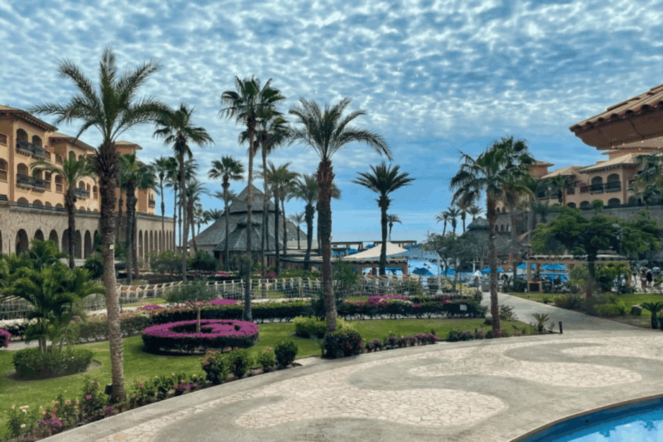 grounds at royal solaris los cabos. 