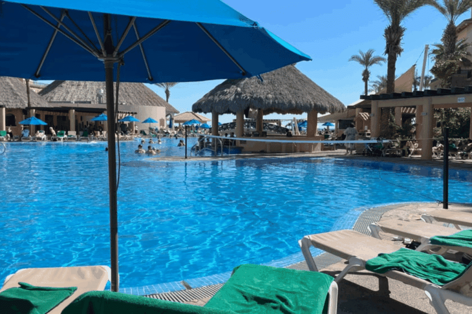 pool at royal solaris los cabos. 