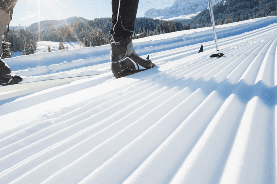 cross country skiing in Breckenridge. 