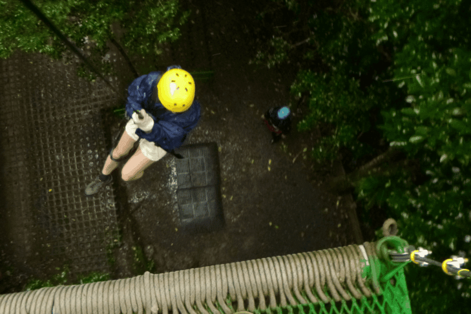 zipline tour with rappelling in monteverde. 
