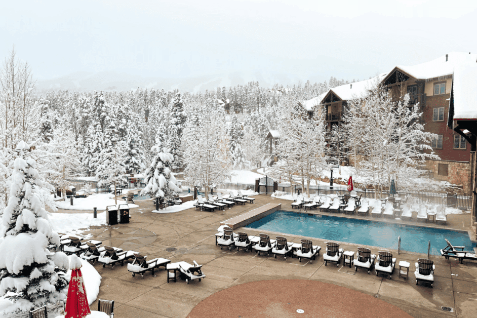 pool at grand timber lodge. 