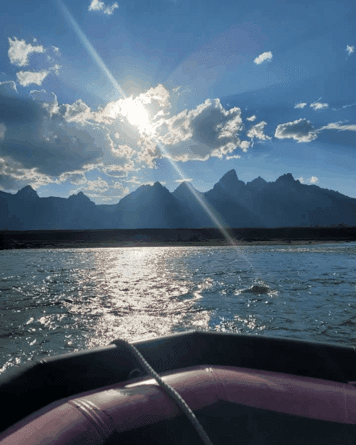 rafting in grand teton national park.