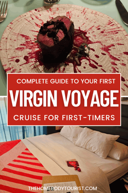 guide to planning your first virgin voyage cruise pin for pinterest.