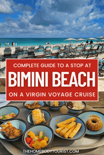Bimini Beach Virgin Voyage Port Stop Pin for pinterest