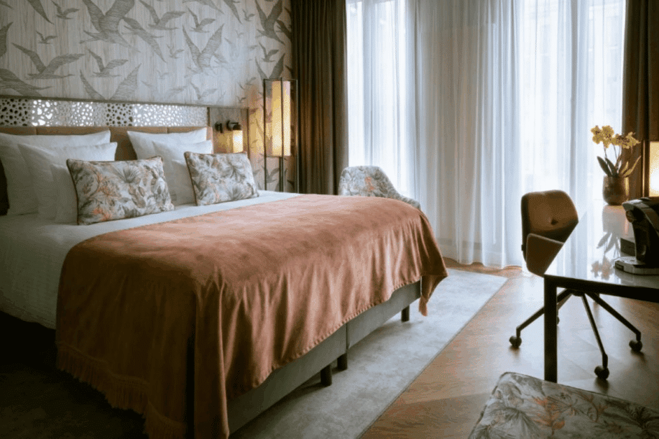 Leonardo Royal Hotel Munich interior. 
