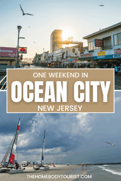 how to spend one weekend ocean city new jersey pin for pinterest.