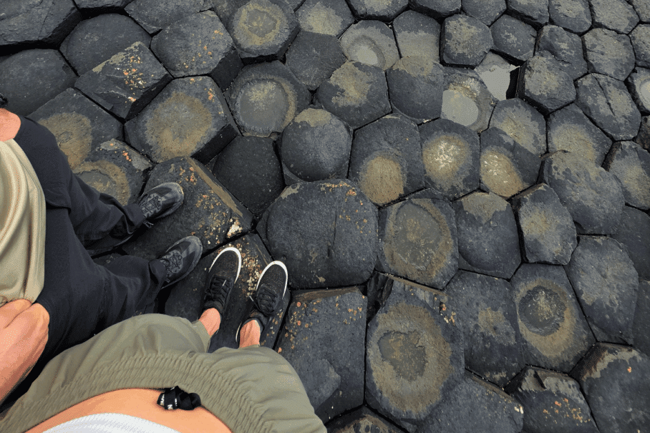 giants causeway in northern ireland. 