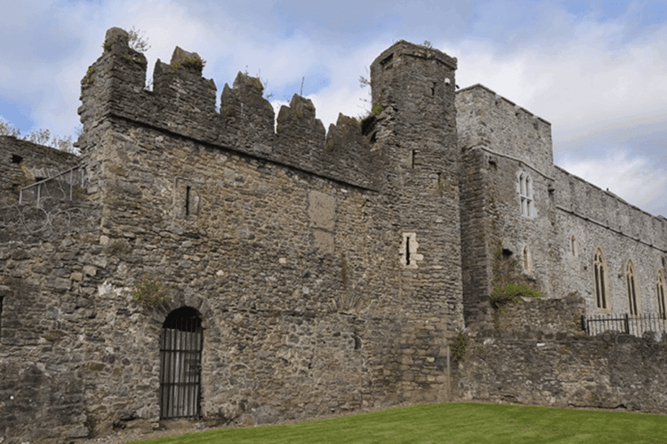 sword castle in ireland. 