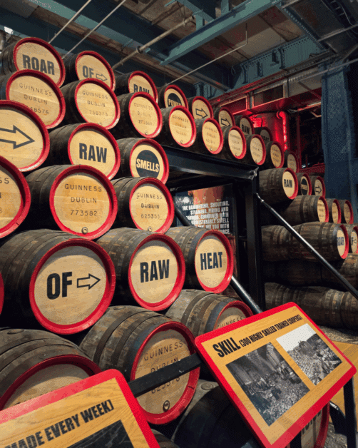 guiness storehouse tour.