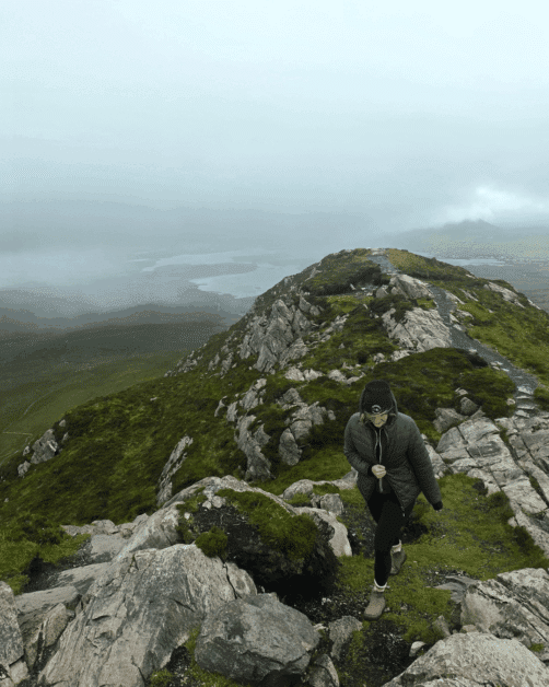 diamond hill hike in ireland.