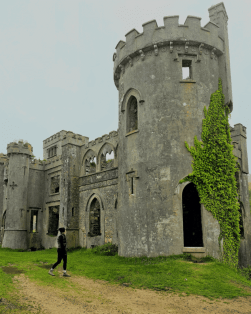 clifden castle in ireland.