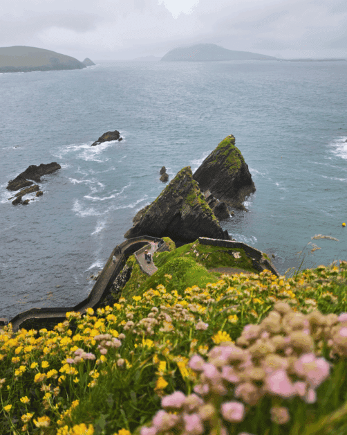 dunquin pier near dingle.