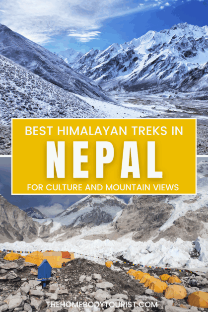 Best himalayan treks in nepal pin for pinterest.
