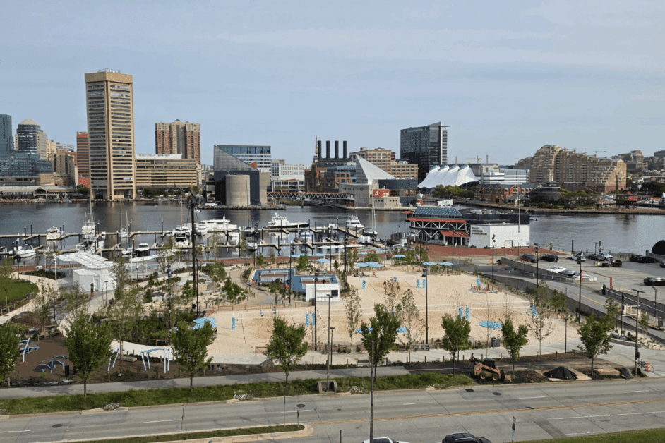 overlook at federal hill park.