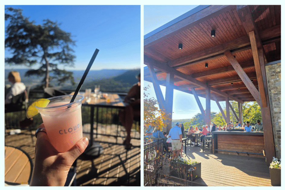 skyside bar at mclemore resort in walker county.