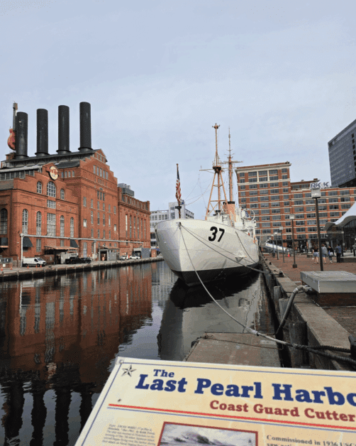 baltimore's inner harbor.